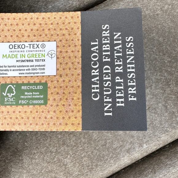 Cupcakes and Cashmere Grey Skeleton Kitchen Towel 2 Pack Halloween Towels New - Picture 2 of 10